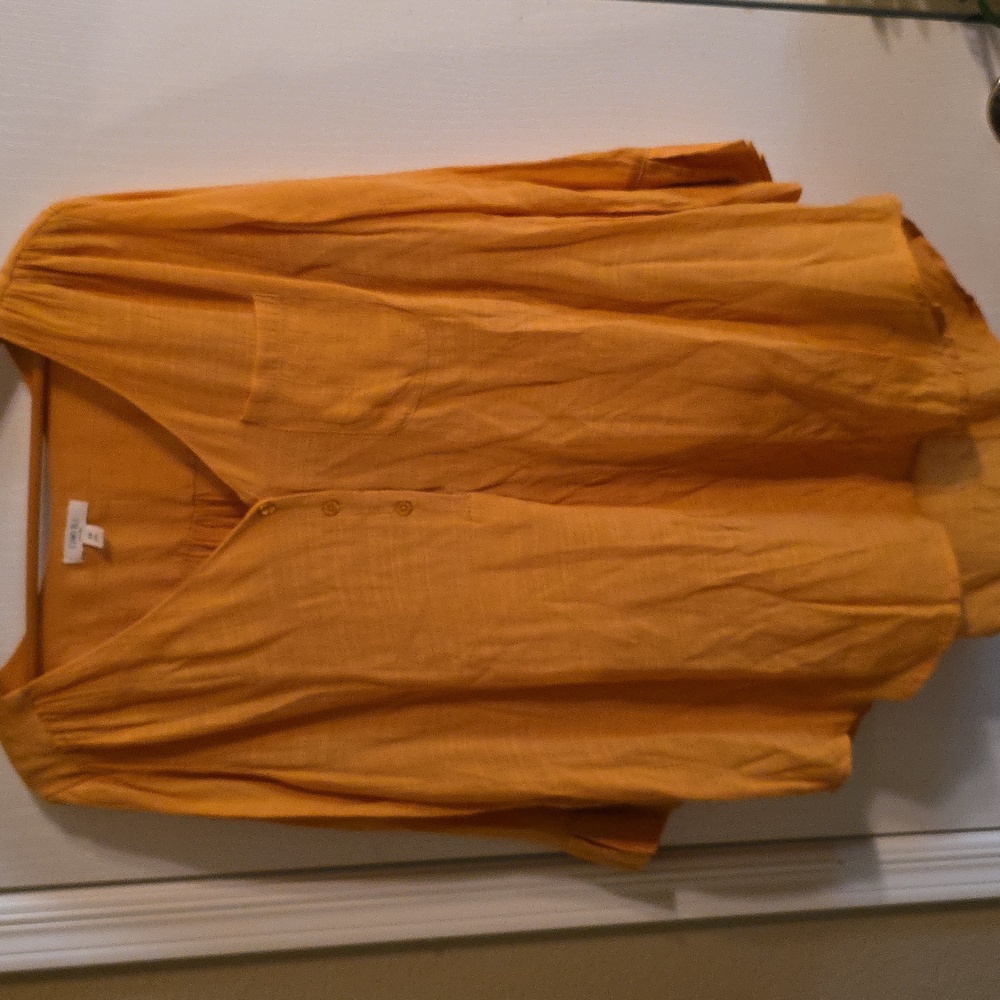 Como Blu Women's Top in Mustard
